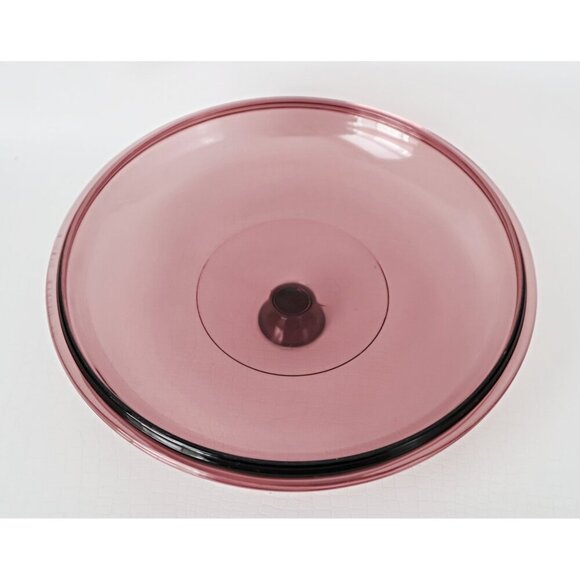 Vintage Cranberry Pyrex Casserole Pyrex Originals Cranberry 2 Quart Covered Cass - Picture 6 of 6